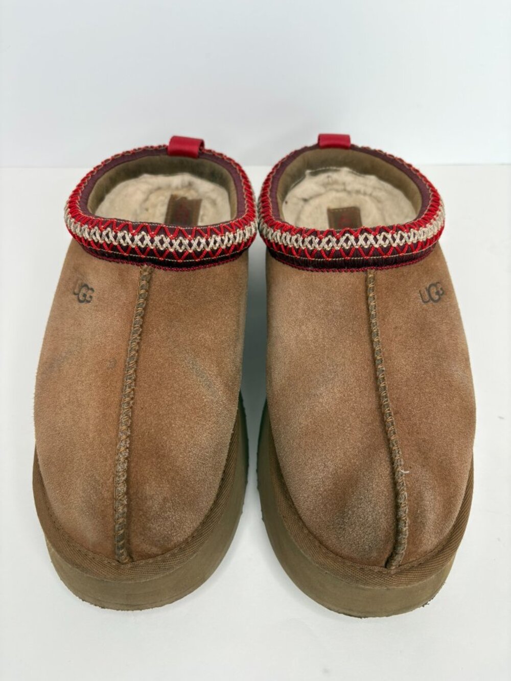 Ugg Tazz II Platform Slipper – Chestnut – Size 8 - Picture 2 of 13